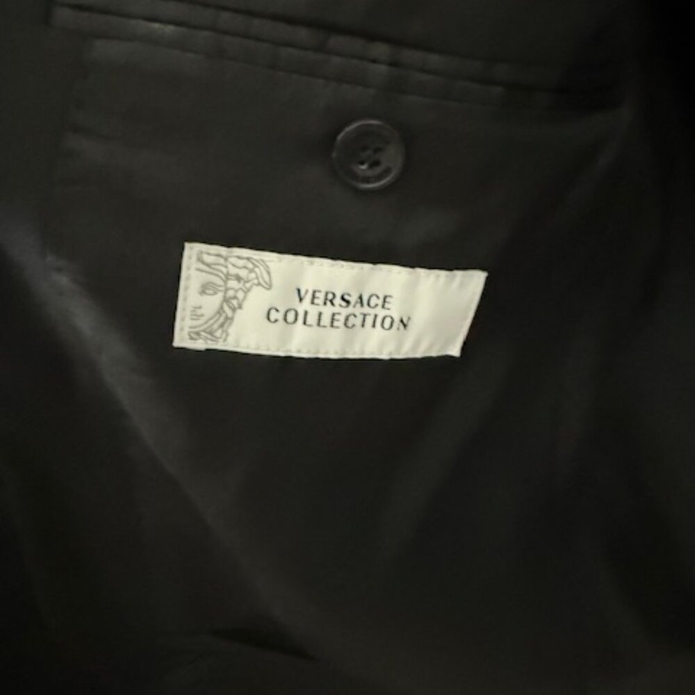 Versace Collection Black Men's Formal Suit - image 2